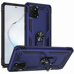 Бронированный Чехол до Samsung Galaxy Note 10 Lite, Nox Case Ring, синий