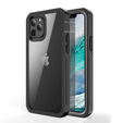 Чoхол Shockproof до iPhone 12/12 Pro, із захисним екраном, чорний