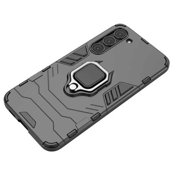 Чoхол до Samsung Galaxy S23, Kickstand Ring, чорний