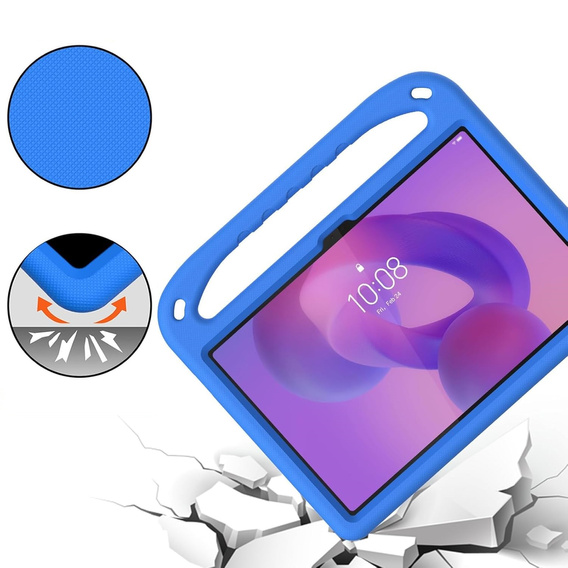 Дитячий чохол для Lenovo Tab M11, дитячий чохол з ручкою, чорний