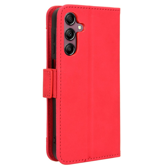 Откидной чехол для Samsung Galaxy A15 4G / 5G, Card Slot, красный