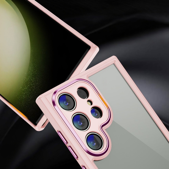 Чехол для Samsung Galaxy S23 Ultra, ERBORD Impact Guard, розовый