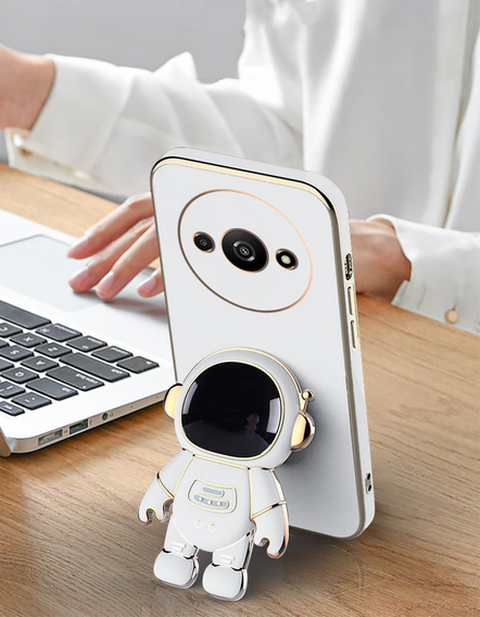 Чoхол до Xiaomi Redmi A3, Astronaut, білий