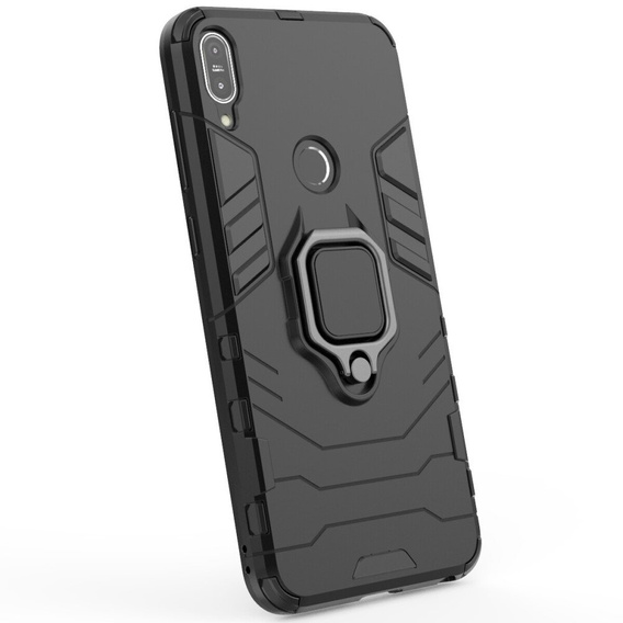 Чoхол до Asus ZenFone Max Pro M1 ZB602KL, Kickstand Ring, чорний