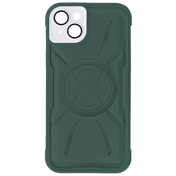 Чохол для iPhone 15, ERBORD Armor Mag, зелений