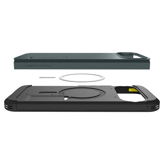Чохол Spigen Tough Armor MagSafe для Google Pixel 10 Pro XL, Abyss Green