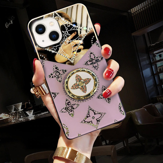 Чехол Fashion до iPhone 13, фиолетовый