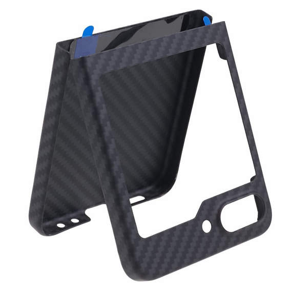 Чохол для Samsung Galaxy Z Flip5 5G, Aramid Fiber Cover, чорний