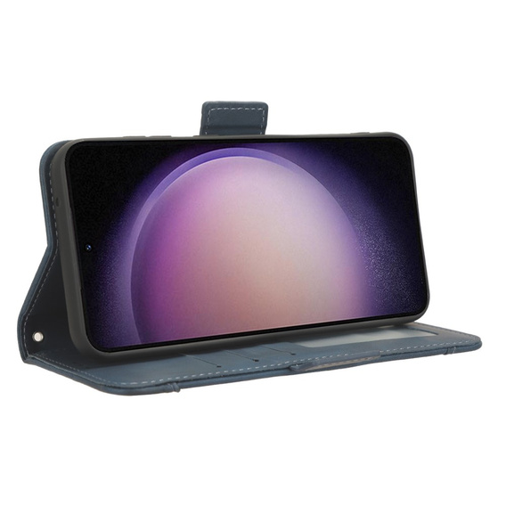 Откидной чехол для Samsung Galaxy S23 FE, Card Slot, синий