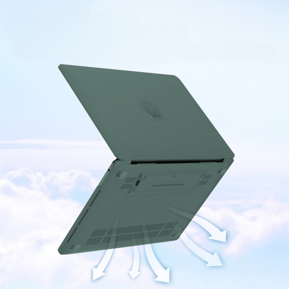 Чехол Hard Case MacBook Air 13 2018 2019 2020 A1932, A2179, A2337, Green
