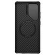 Чохол для Samsung Galaxy S25 Ultra, броньований Nillkin, Carboprof Case, для Magsafe, чорний