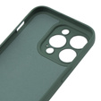 Чехол до iPhone 15 Pro Max, Silicone Lite, тёмно-зелёный