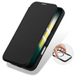 Чохол Dux Ducis для iPhone Air, Skin X Pro, з клапаном, для MagSafe, чорний
