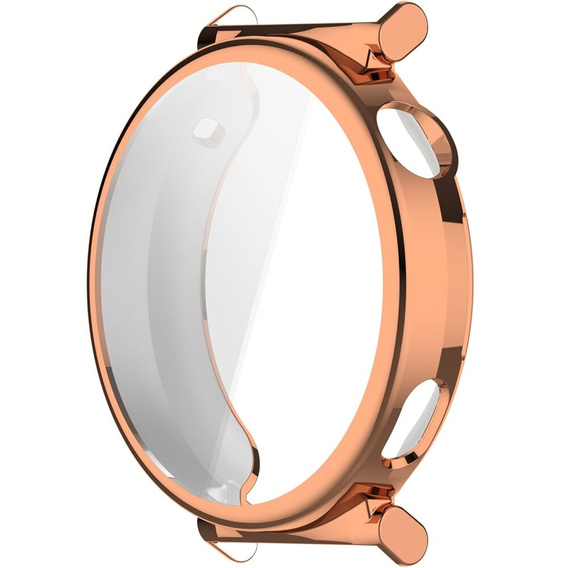 Чохол 2в1 з захисним екраном для Huawei Watch GT 5 41mm, рожевий rose gold