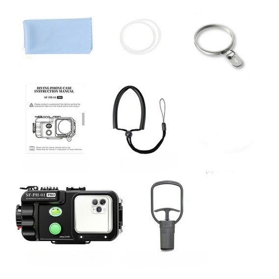 Универсальный водонепроницаемый чехол SEA FROGS, SF-PH-01-PRO, черный 