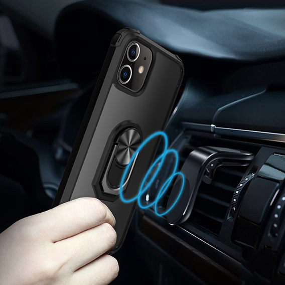 Чохол Hybrid Ring до Iphone 12 Pro Max, Black