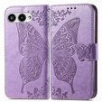 Откидной чехол для T Phone 3 5G, Butterfly, фиолетовый