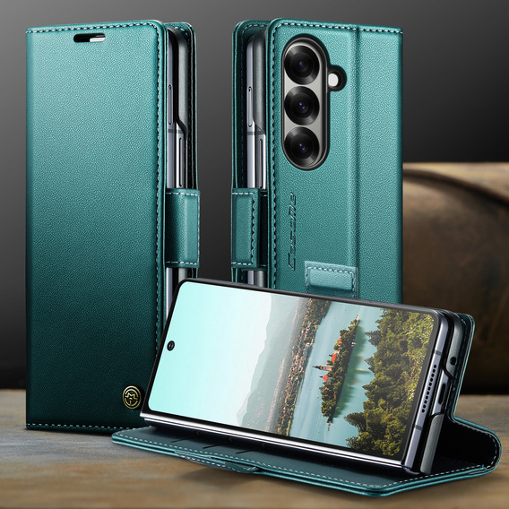 Чохол-розкладачка Litchi Wallet для Samsung Galaxy Z Fold7 5G