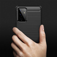 Чехол до Samsung Galaxy A72 5G / A72 LTE, Carbon, чёрный