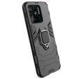 Чoхол до Xiaomi Redmi 10C, Kickstand Ring, чорний