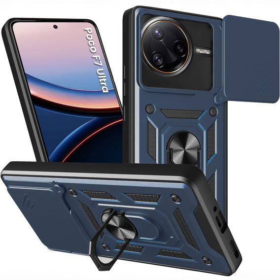 Чохол NOX Camera Slide Xiaomi Poco F7 Ultra, CamShield Slide, м'яти