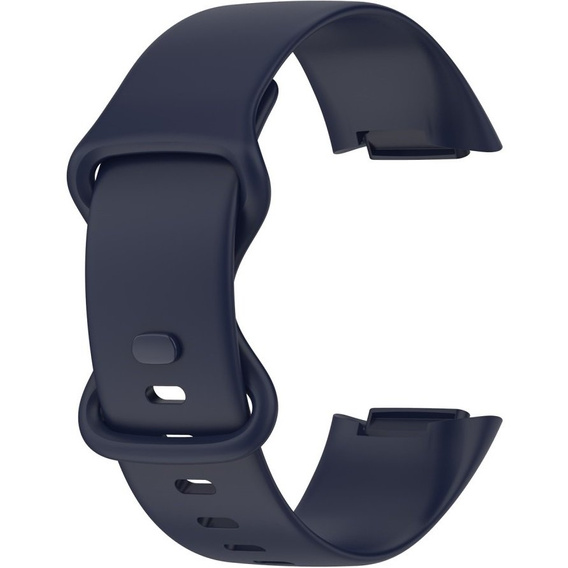 Резиновый браслет Softband для  Fitbit Charge 5 - Dark Blue