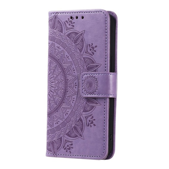 Откидной чехол для OnePlus 12 5G, Mandala, фиолетовый