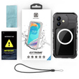 Водонепроникний чохол IP68 для iPhone 16, SHELLBOX MagSafe, чорний