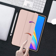 Чохол для iPad Pro 12.9" 2022/2021/2020 (6/5/4 gen.), Smart Pencil, зі слотом для стилуса, рожевий