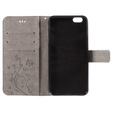 Чохол-книжка для iPhone 6/6S 4.7, Butterfly, сірий