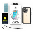 Водонепроницаемый чехол IP68 для iPhone 13 Pro, SHELLBOX, чёрный