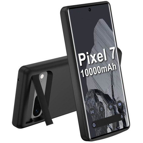 Чехол с батареей 7000mAh до iPhone 13 Pro Max, чёрный