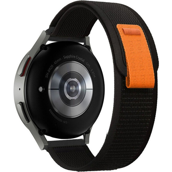 Ремешок Nylon до Samsung Galaxy Watch Active 22mm, Black