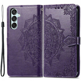 Чохол-книжка для Samsung Galaxy M15 5G, Mandala, фіолетовий