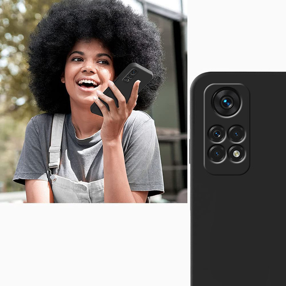 Чoхол до Xiaomi Redmi Note 11 Pro 4G, Silicone Lite, чорний