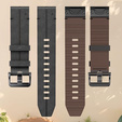 Кожаный ремешок Quickfit для часов Garmin Fenix 5X/6X/6X PRO/7X