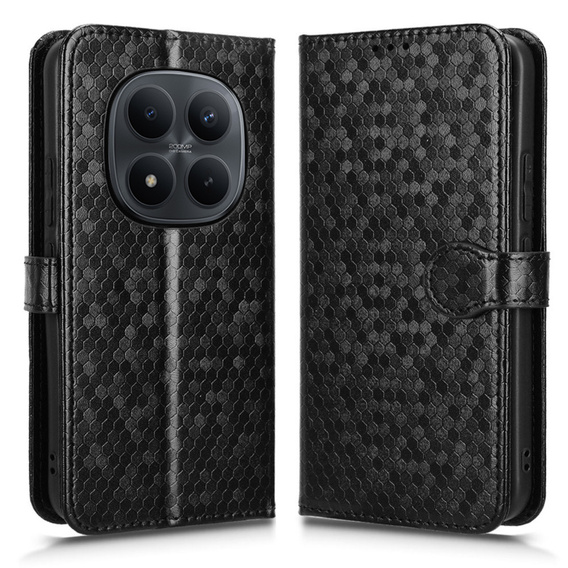 Чехол с клапаном Wallet Rhombus для Xiaomi Redmi Note 15 Pro Plus 5G