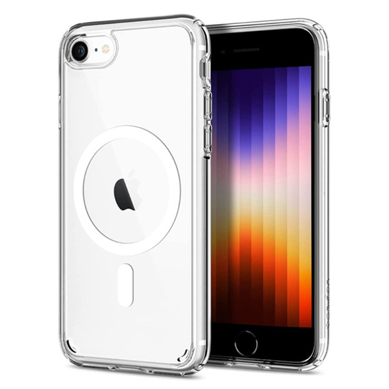Чехол ERBORD MagSafe для iPhone SE 2020/SE 2022, Hybrid Case, Clear