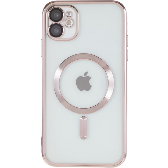 Чoхол до iPhone 12, MagSafe Hybrid, рожевий