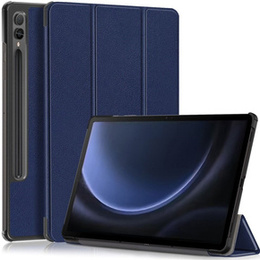 Чехол для Samsung Galaxy Tab S9 FE+ Plus, Smartcase с местом для стилуса, темно-синий