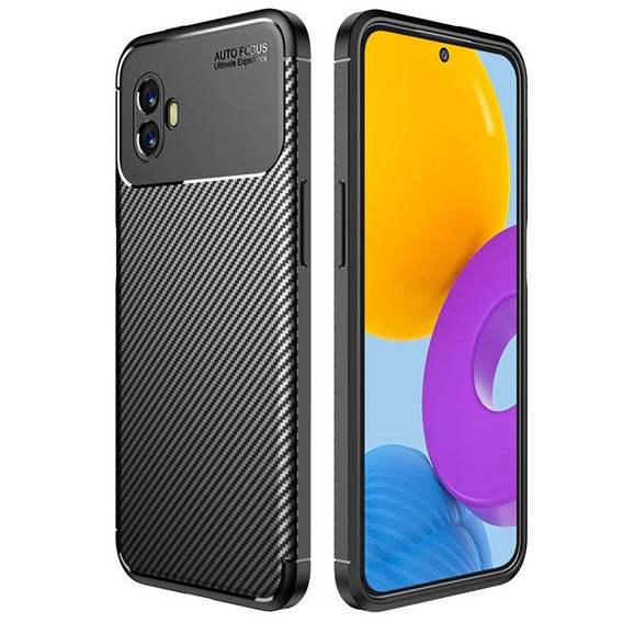Чехол до Samsung Galaxy Xcover 6 Pro, Carbon Gel, чёрный