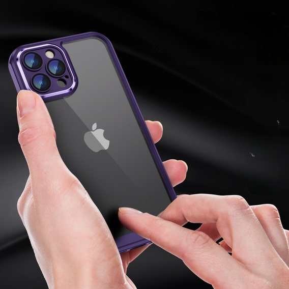 Чохол для iPhone 12 Pro Max, ERBORD Impact Guard, темно-фіолетовий