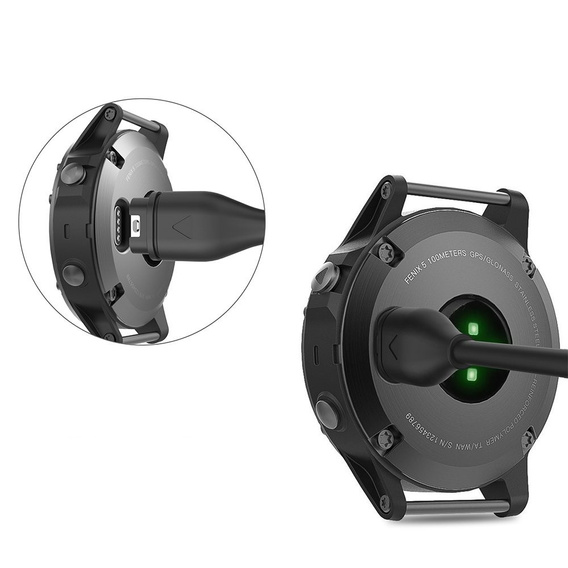 Зарядное устройство Garmin Venu 2/2S/Fenix 7S/7X - 100cm - black