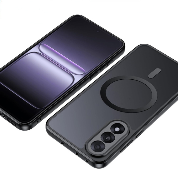 Чохол для OnePlus Nord 5, для MagSafe, ERBORD Matt Case, чорний