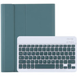 Чехол + клавиатура Lenovo Tab P11 J606F / P11 5G J607Z, тёмно-зелёный