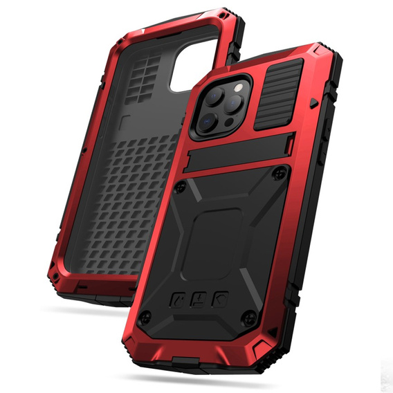 Etui Defender Kickstand do iPhone 13 mini - Red