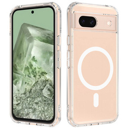 Чехол для Google Pixel 8A, гибридный чехол Fusion Hybrid, для MagSafe, прозрачный