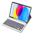 Чехол + клавиатура iPad 10.9 2022 10 Gen, Pen Slot, фиолетовый