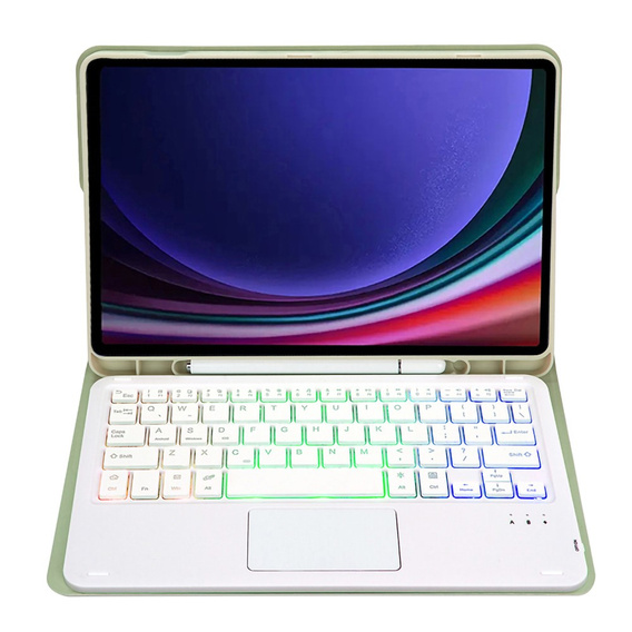Чехол + клавиатура Samsung Galaxy Tab A9+, with touchpad, чёрный
