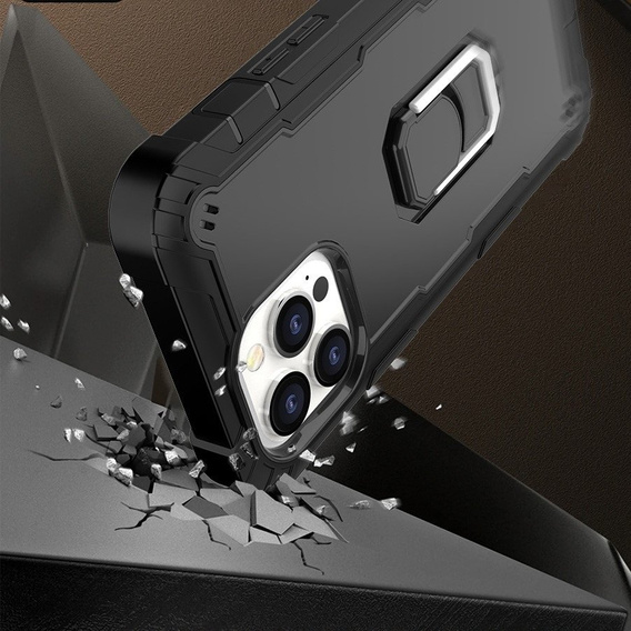 Чехол Armor Ring до iPhone 13 Pro Max, DualColor, Black
